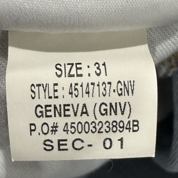 Joe's Geneva Jeans Women's 31 x 25 High Rise Crop Light Blue Denim Wash Distress - Picture 6 of 11